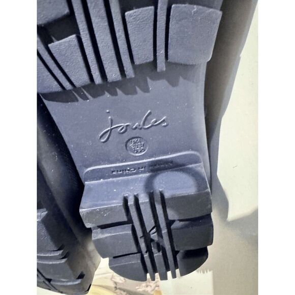 Joules Navy Dalmatian Molly Wellingtons Boots - Picture 16 of 16